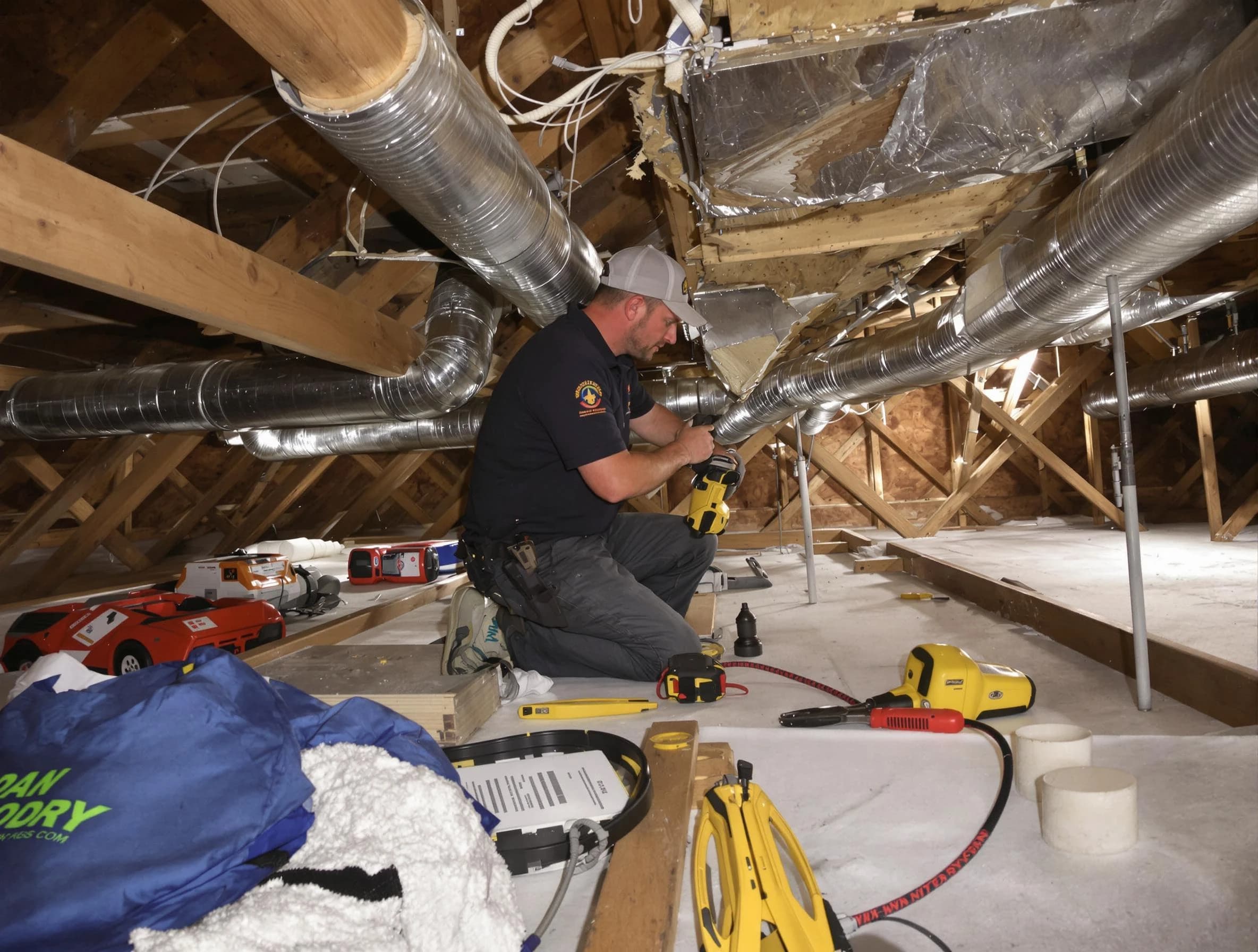 Professional air duct repair by Hyrum Air Duct Cleaning in Hyrum