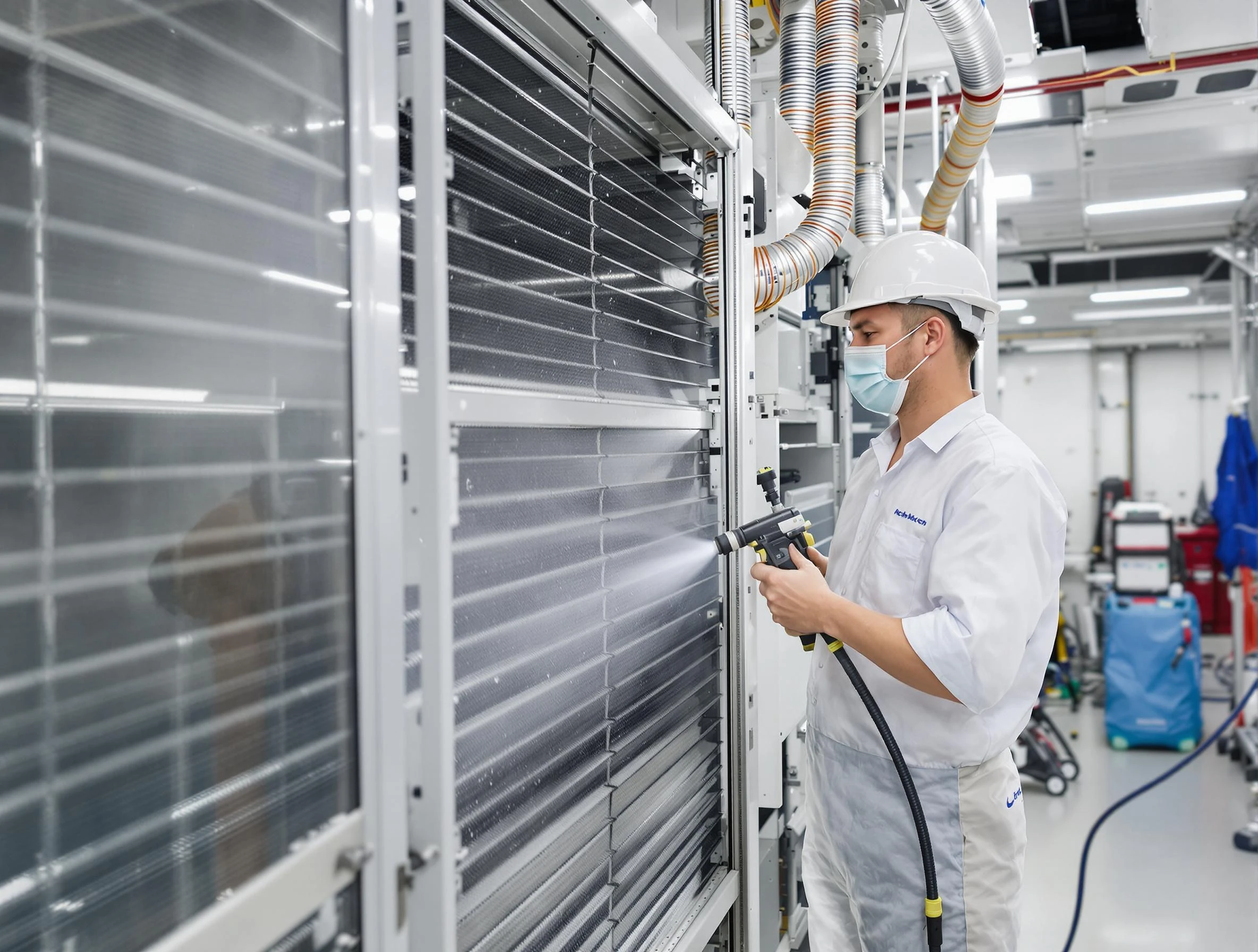 Professional AC coil cleaning by Hyrum Air Duct Cleaning in Hyrum