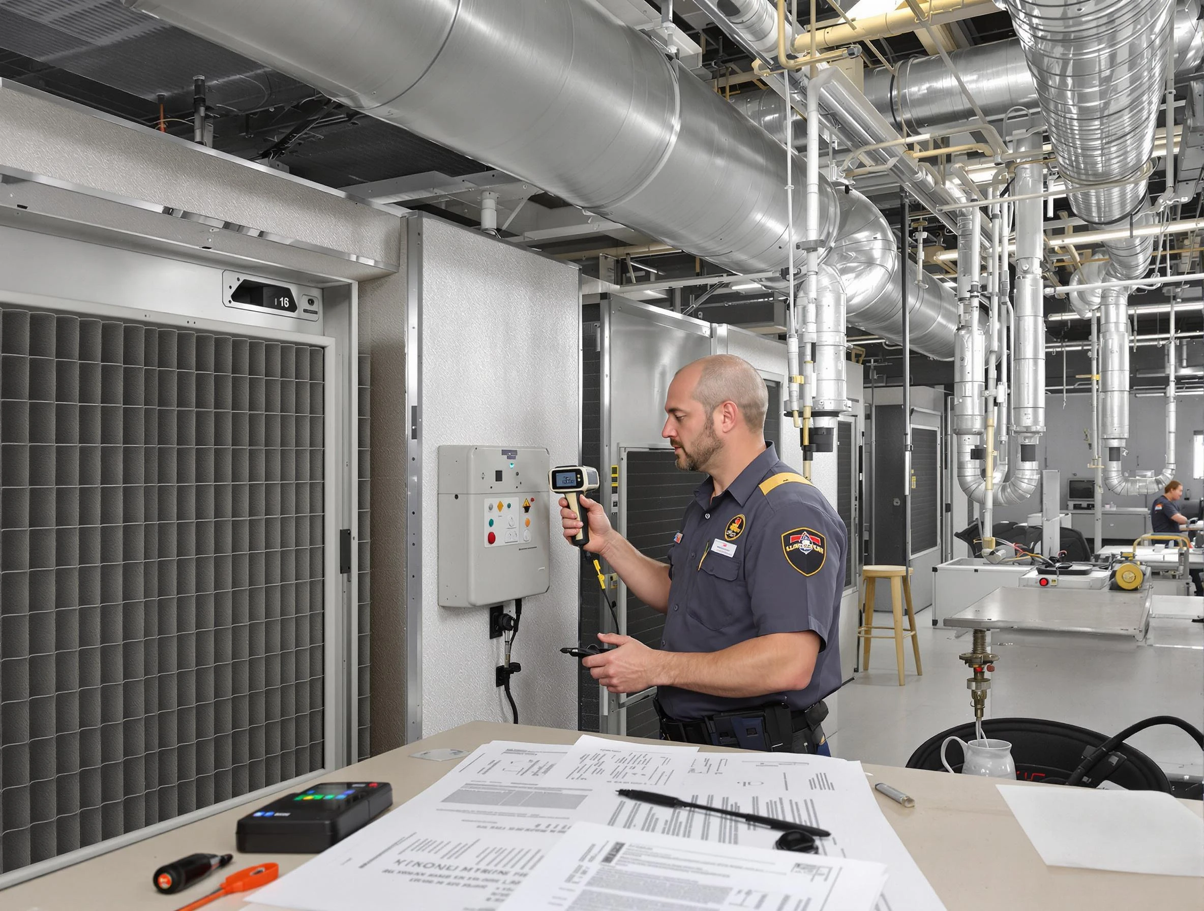 Professional filter system inspection by Hyrum Air Duct Cleaning in Hyrum