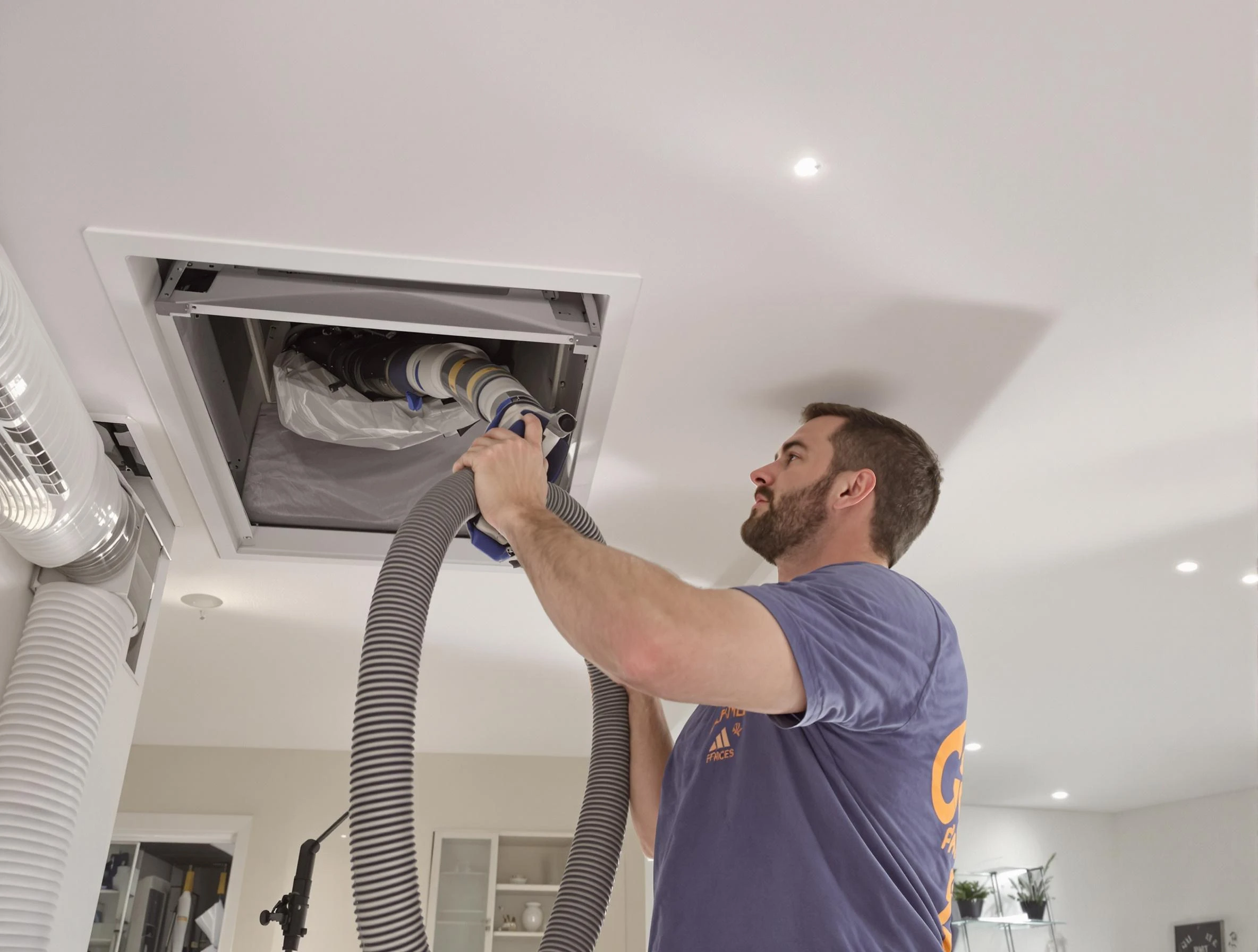 Precision indoor duct cleaning by Hyrum Air Duct Cleaning in Hyrum