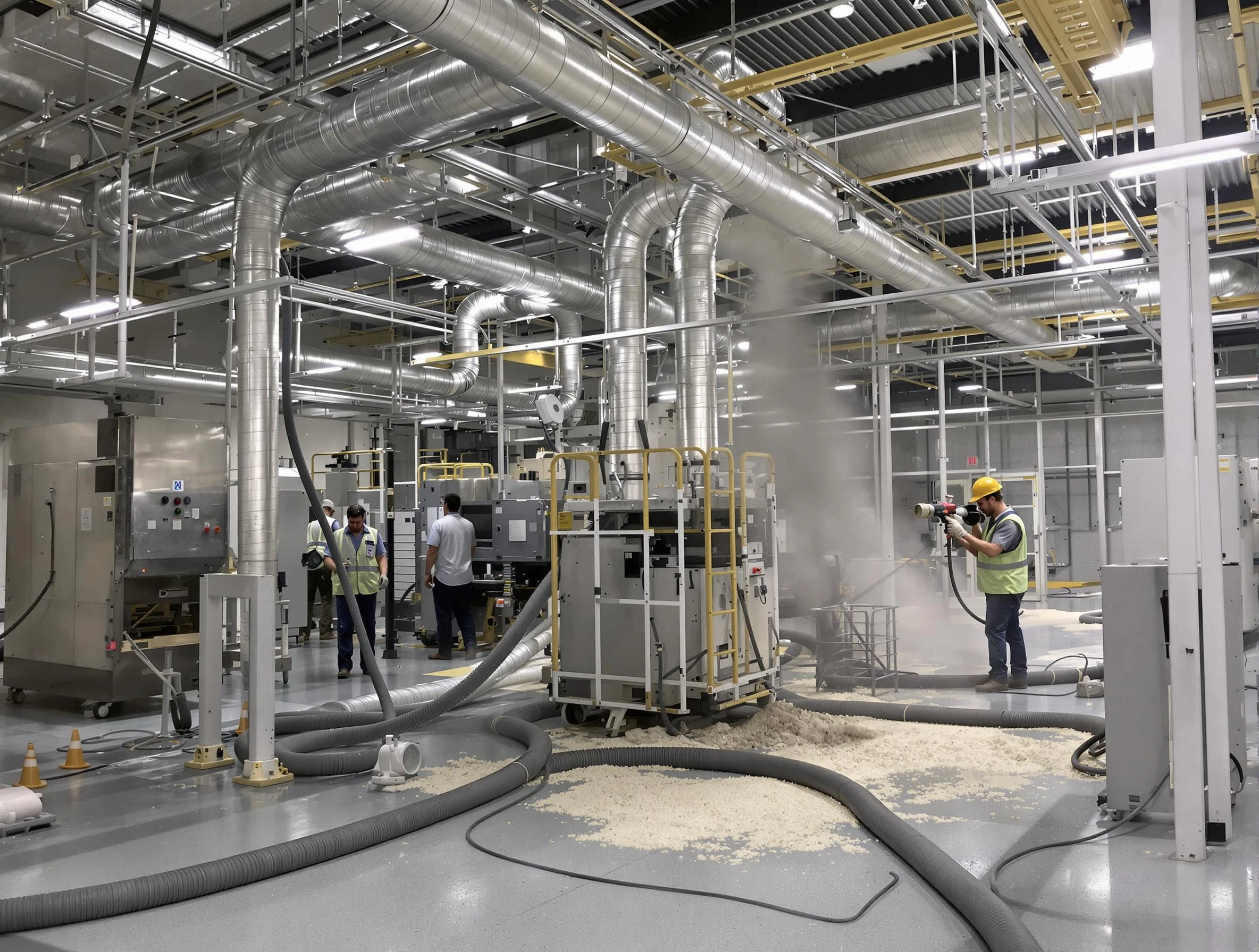 Heavy-duty industrial duct cleaning by Hyrum Air Duct Cleaning in Hyrum